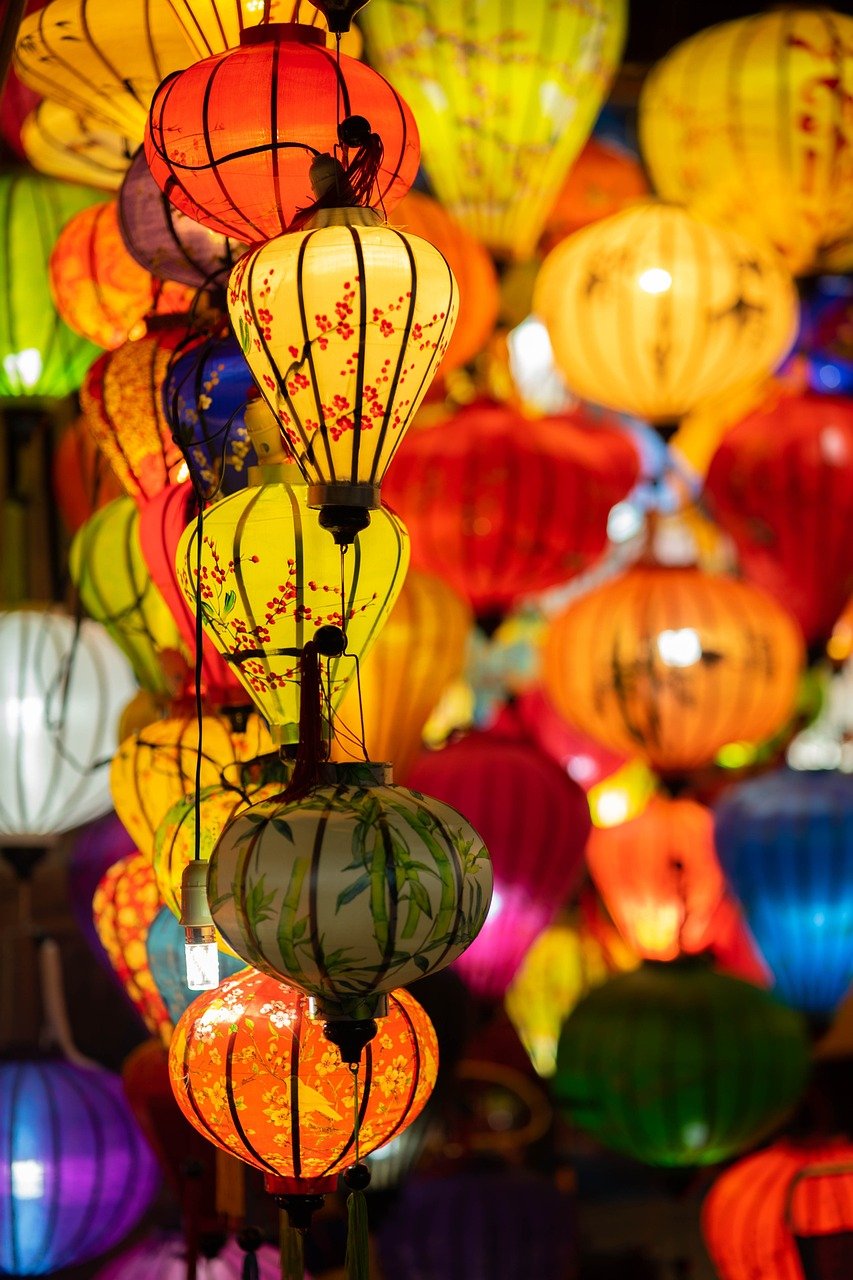 lantern, hoian, light